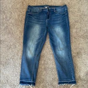 Maurices crop jeans